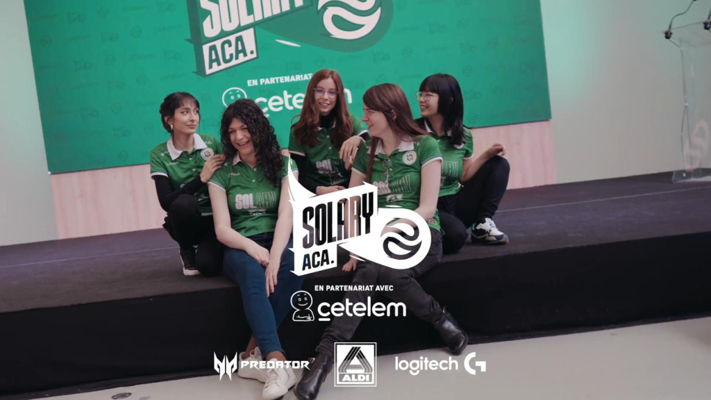 E-SPORT : CETELEM DEVIENT PARTENAIRE DE L’EQUIPE FÉMININE DE SOLARY