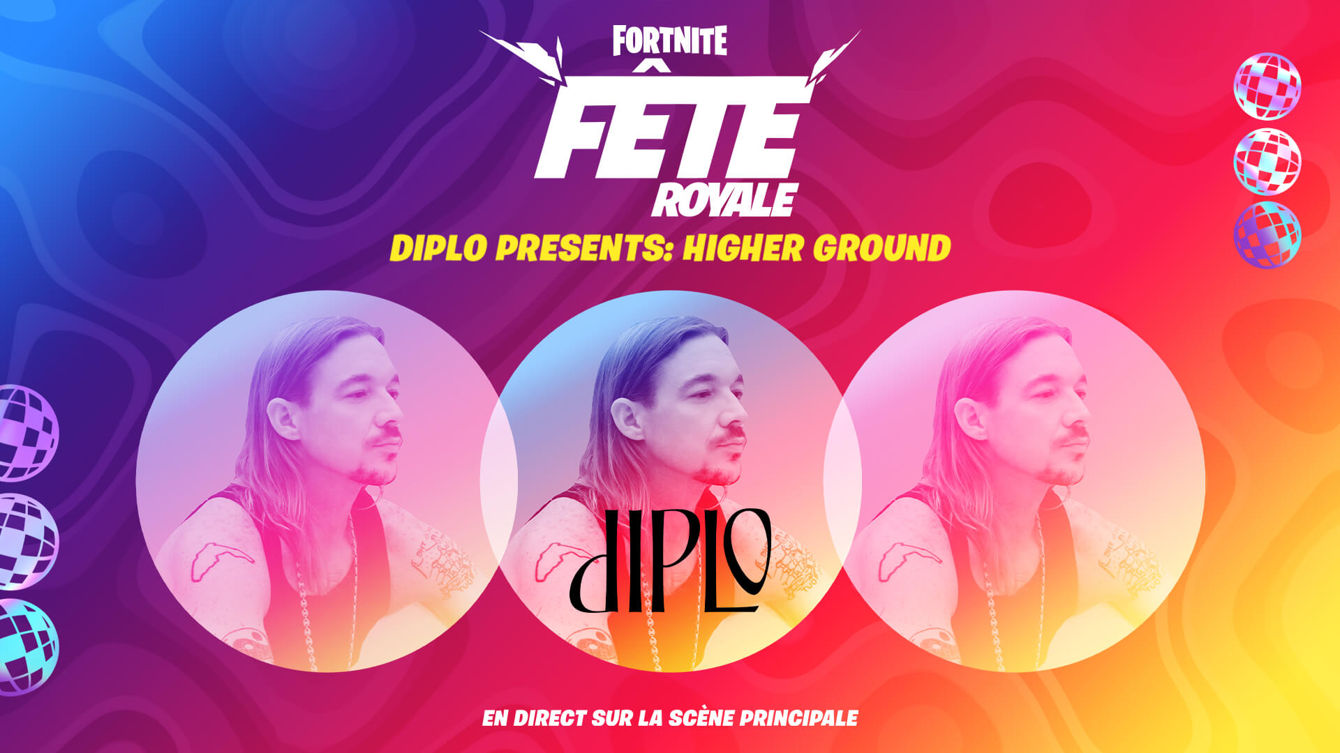 Un nouveau concert de Diplo sur Fortnite