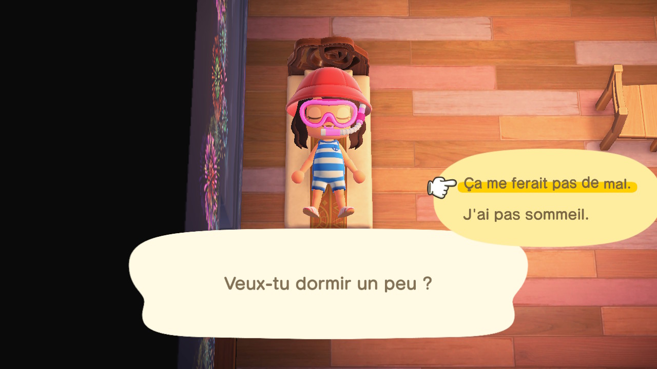 A quoi sert le lit de Serena dans Animal Crossing ?