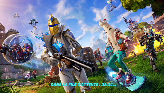 File d'attente Fortnite OG, pourquoi il est impossible de se connecter ?