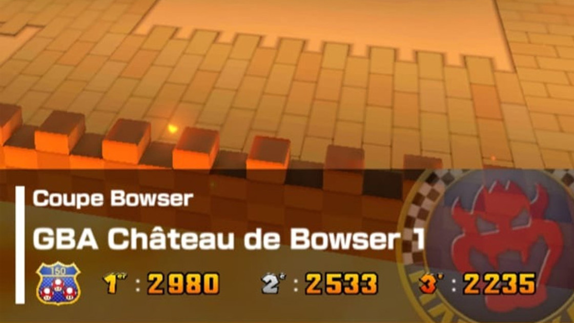 Mario Kart Tour : Château de Bowser, raccourcis et astuces de short-cut