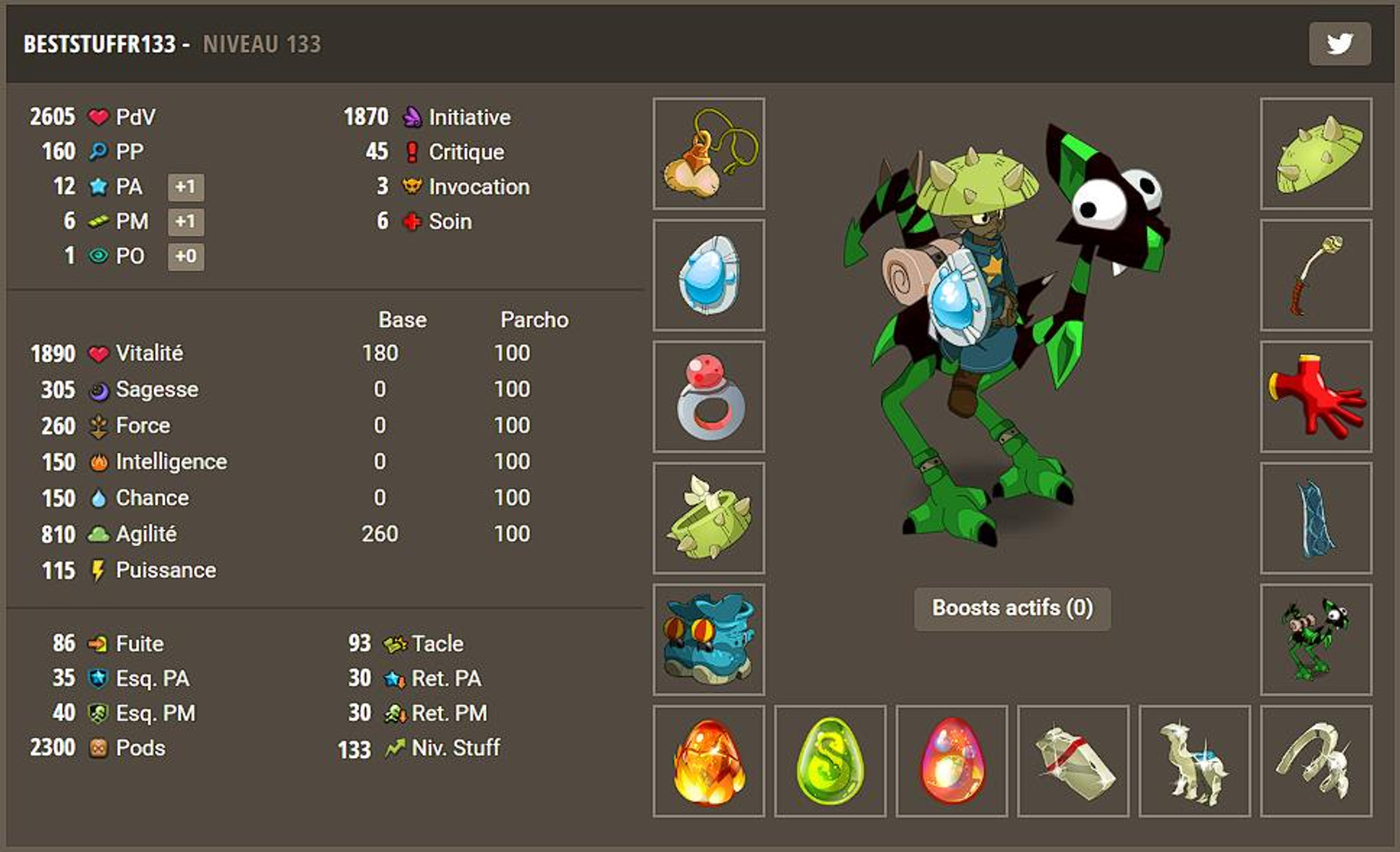 stuff-air-dofus-niveau-133