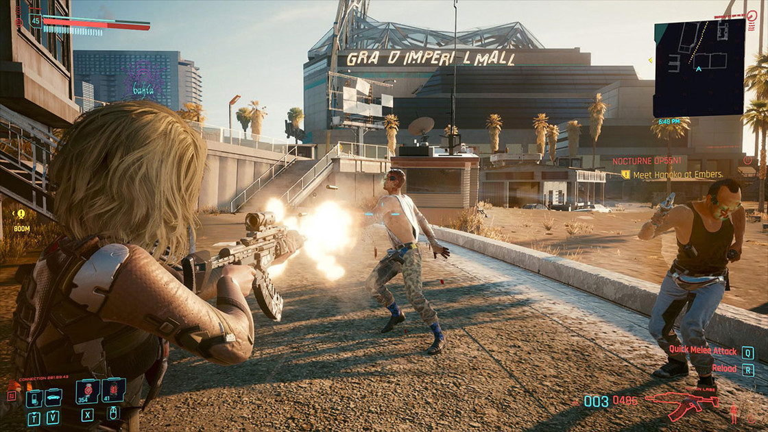 Cyberpunk 2077 à la 3ème personne : Comment changer le mode de vue ?