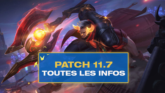 Tous les changements du patch 11.7