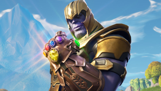 Le skin Thanos débarque dans Fortnite !