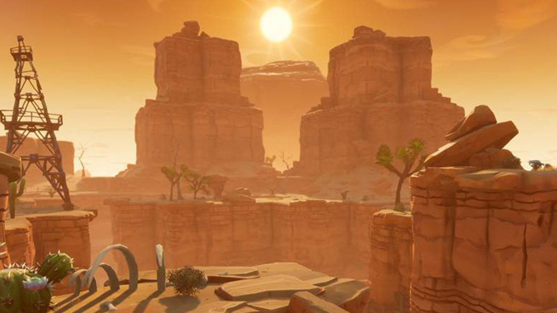 Fortnite : Nouvelle carte saison 5, désert, Lazy Links et Paradise Palms, nouvelles zones