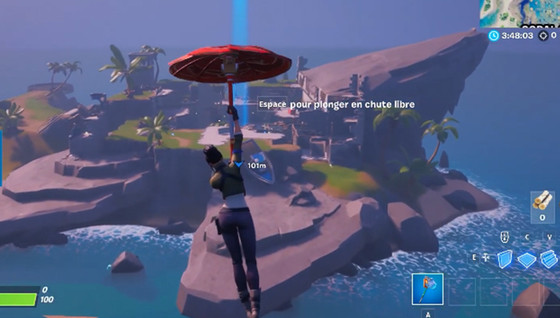 Où trouver Sharky Shell dans Fortnite ?