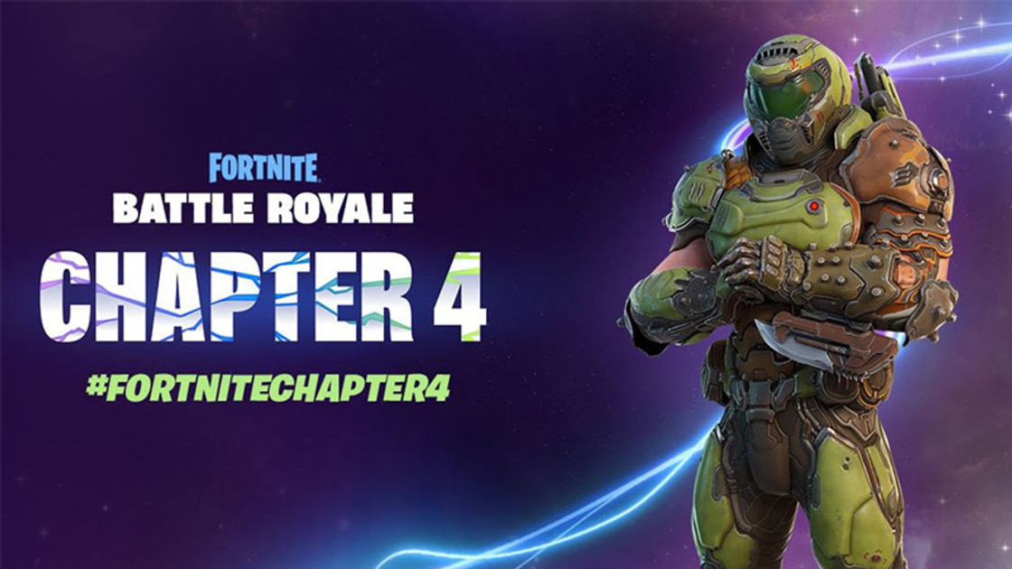 Skin Doomslayer Doom Fortnite en saison 1 du chapitre 4, date de sortie et prix