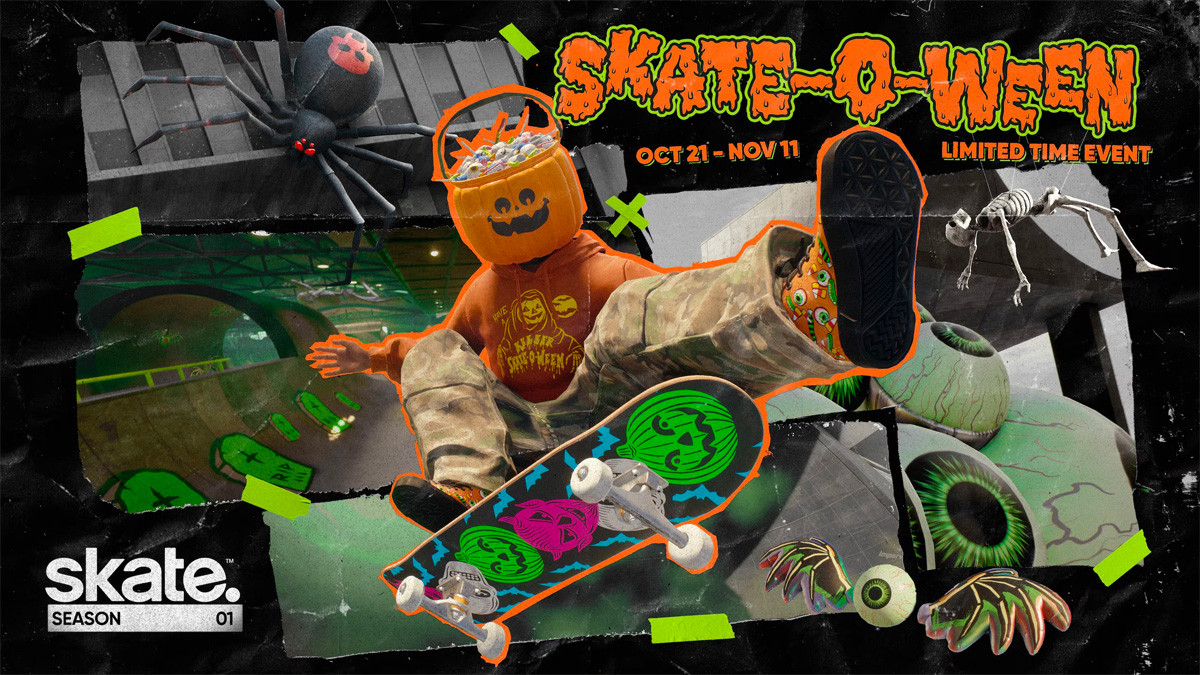 Skate : l'événement Skate-o-Ween débarque aujourd'hui, voici tout ce qu'il faut savoir