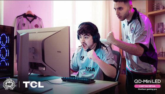 TCL x Gentle Mates : un écran gaming haut de gamme conçu en collaboration !