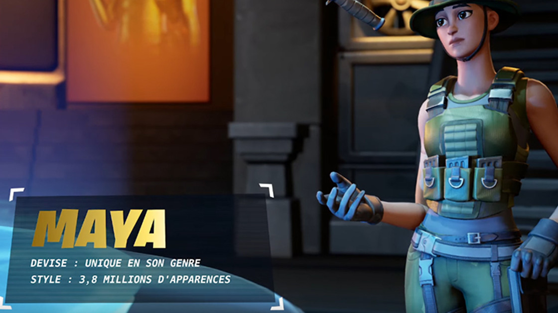 Fortnite Saison 2 : Maya, skin customisable dans le patch 12.00