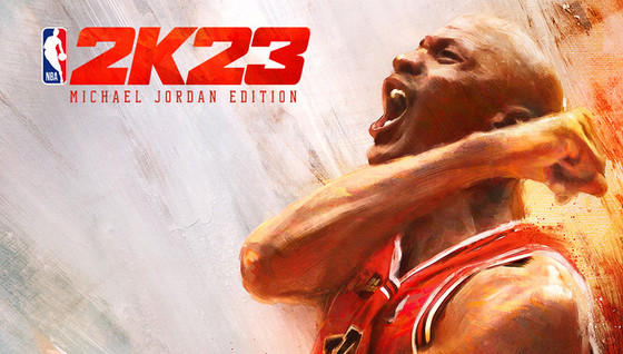 Michael Jordan en couverture de NBA 2K23