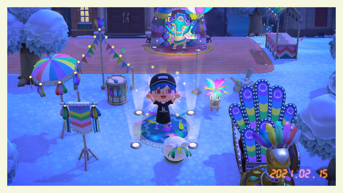 Objets Carnaval Animal Crossing : New Horizons, liste