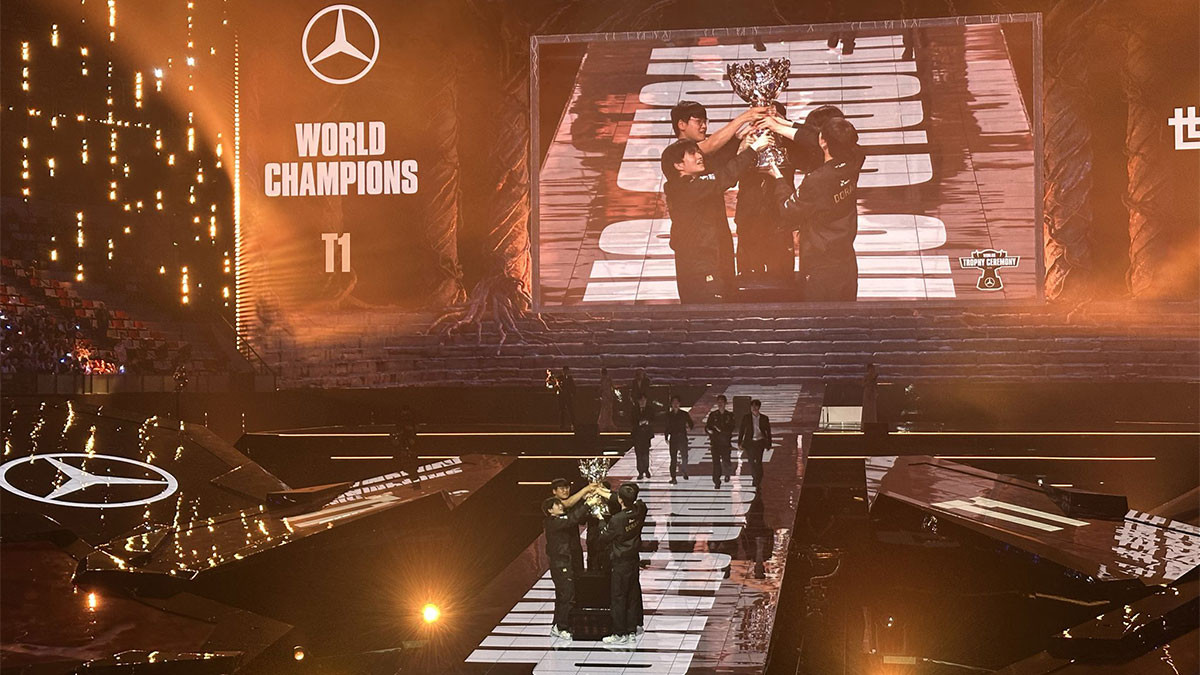 Après leur 6ième sacres, les futurs skins T1 des Worlds 2025 déjà en discussion