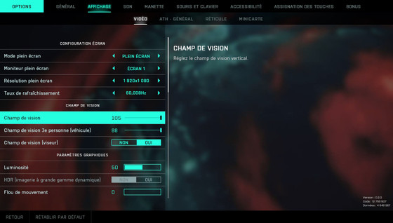 Comment régler le FOV dans Battlefield 2042 ?