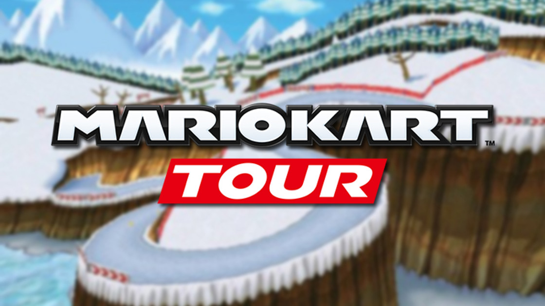 Mario Kart Tour : Le Circuit Alpes DK a fuité pour la mise à jour Neige et Noël
