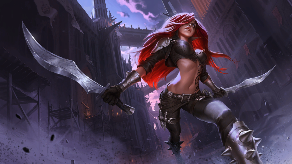 Katarina sur Legends of Runeterra, infos sur le champion de LoR - Carte de Noxus