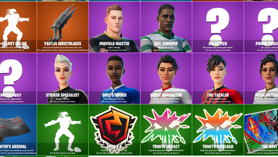 Découvrez les nouveaux skins du patch