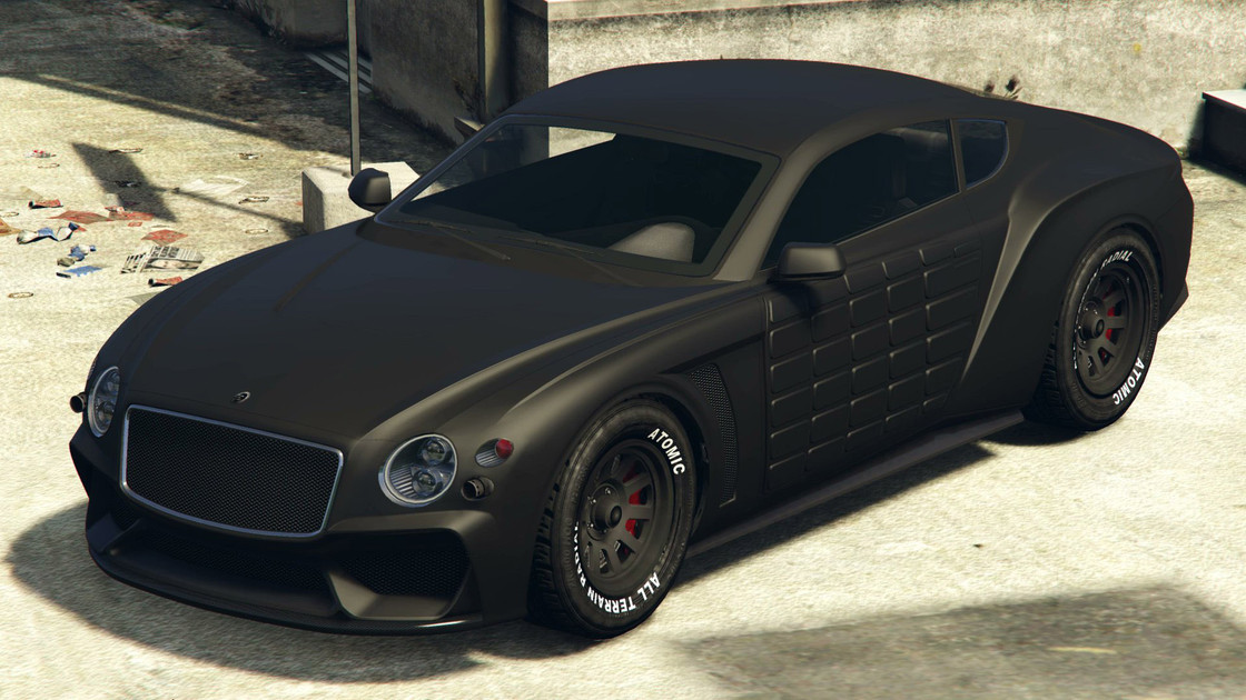 Enus Paragon R blindee sur GTA 5 Online, la voiture du podium du casino