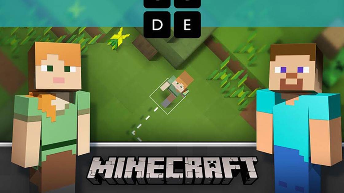 Heure de code Minecraft, apprendre la programmation