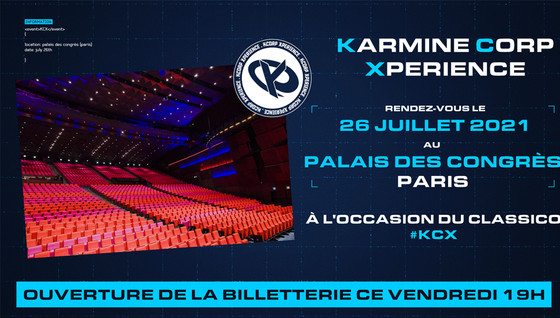 Karmine Corp au Palais des Congrès pour le classico