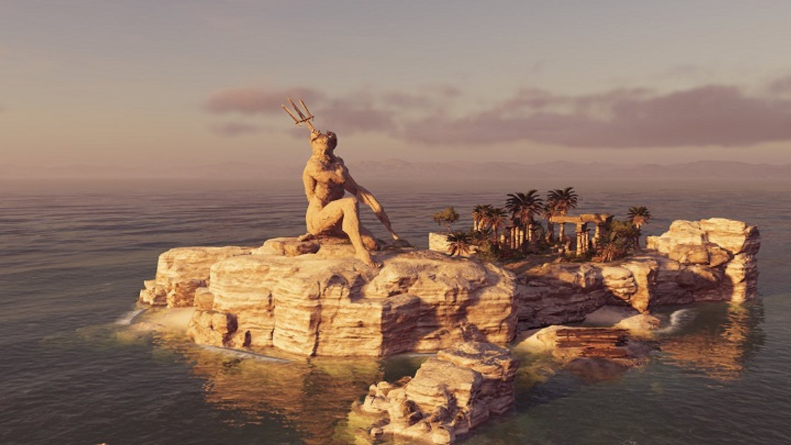 Assassin's creed Odyssey : Le trident de Poseidon, respirer sous l'eau