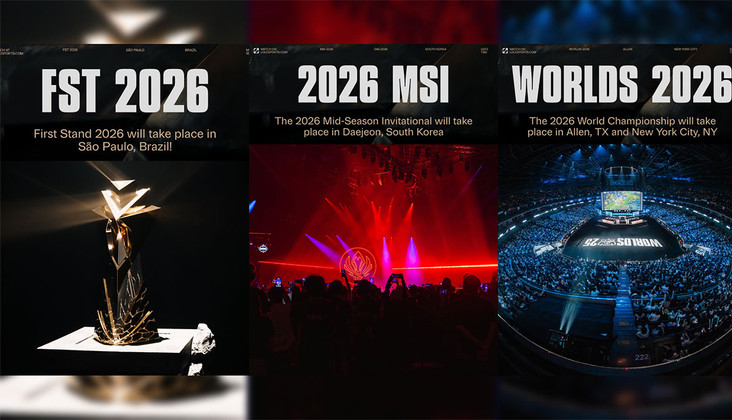 LoL : Riot Games annonce les lieux des Worlds 2026, du MSI et du First Stand
