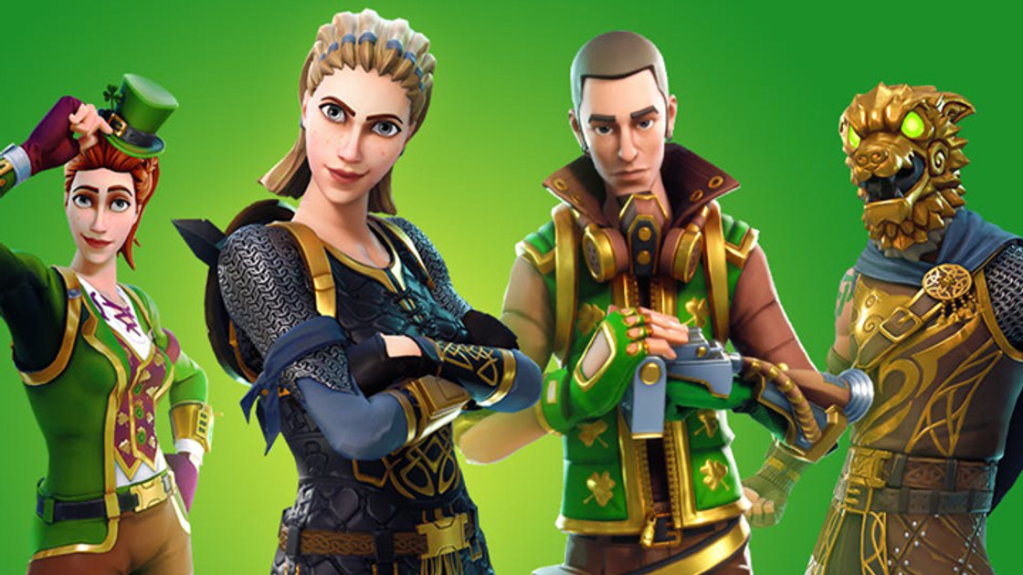 Fortnite : Going Green, nouveau mode de jeu temporaire pour la Saint Patrick