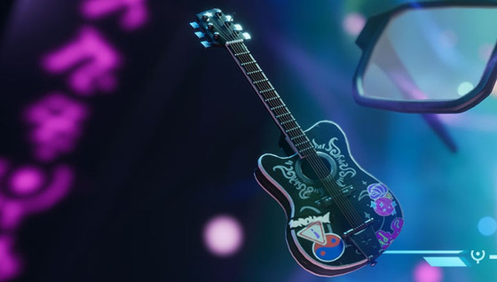 Un teaser Fortnite avec une guitare