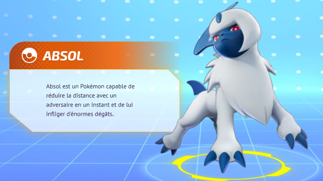 Absol Pokemon Unite, meilleurs build, moves et objets