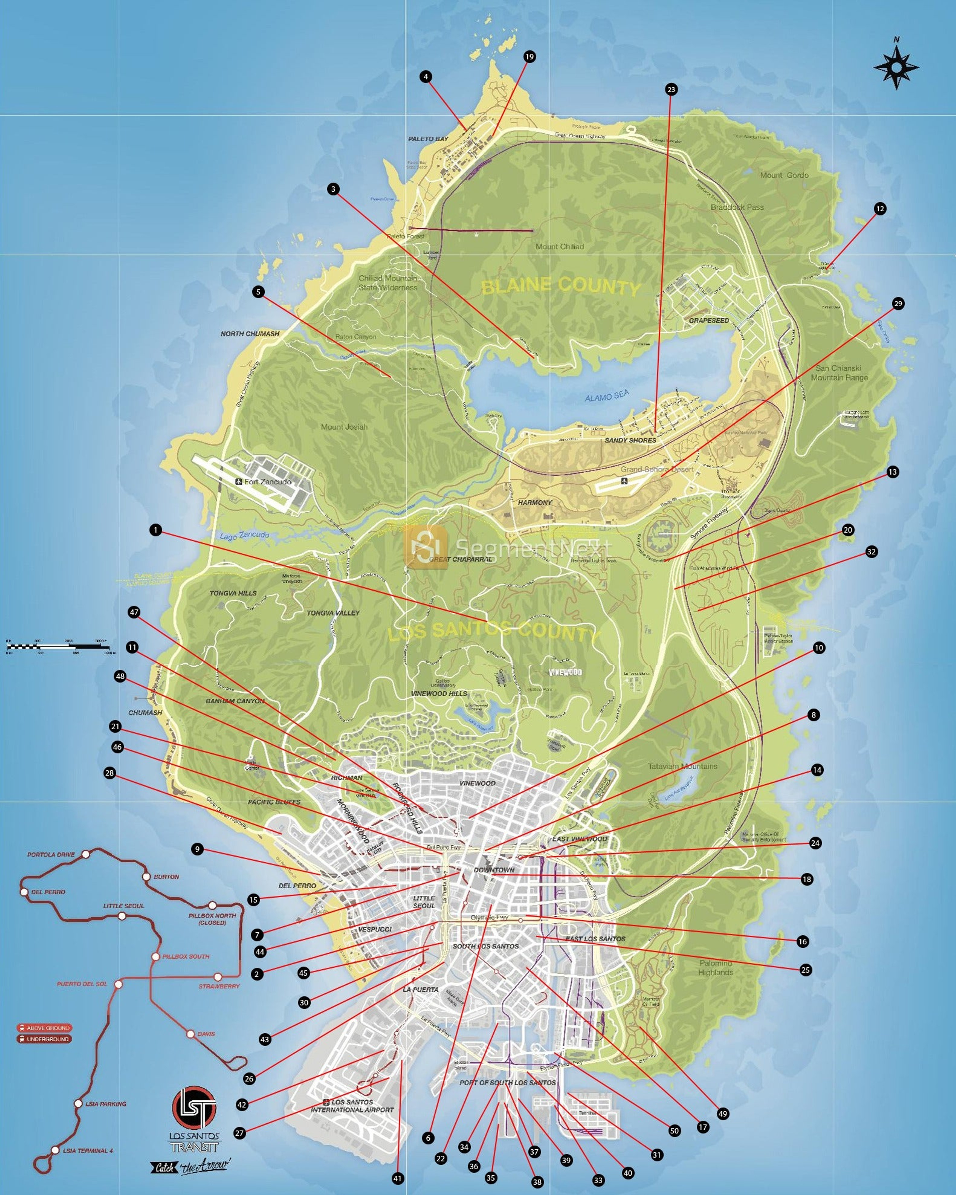 carte-sauts-uniques-gta-5