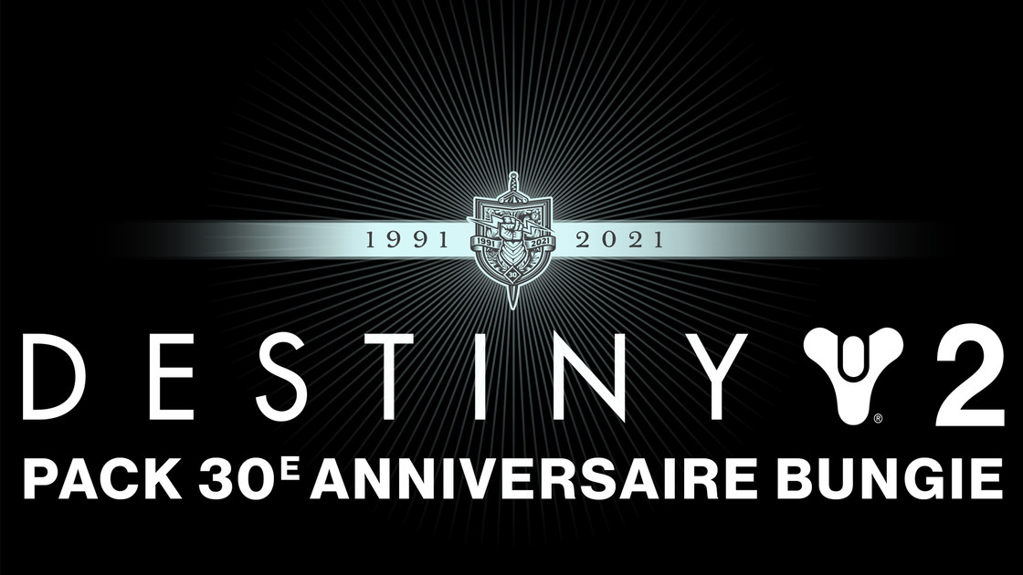Bungie 30e anniversaire Destiny 2, contenu gratuit et pack de récompenses
