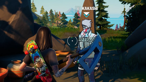 Où est Kakashi dans Fortnite ?