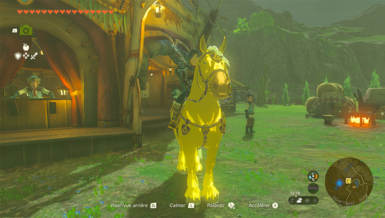 Où se trouve le cheval doré dans Zelda Tears of the Kingdom ?