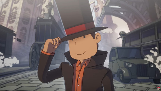 Nintendo nous tease un nouveau jeu Professeur Layton