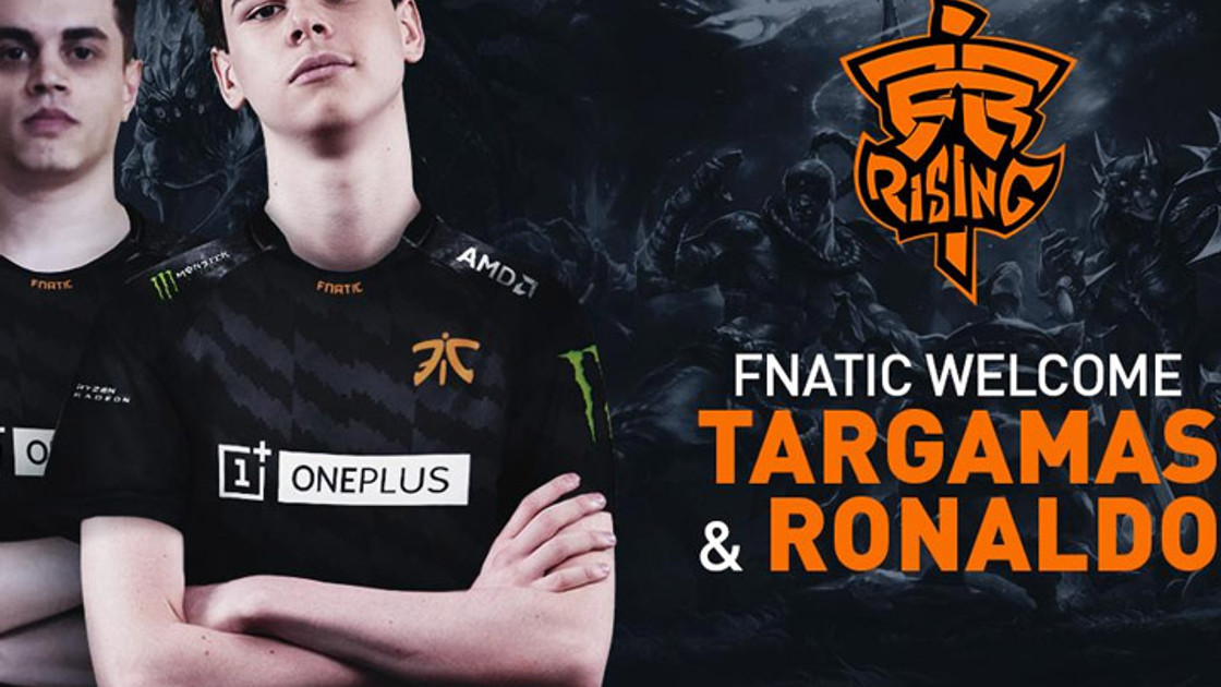 LoL : Fnatic recrute Targamas et Ronaldooo pour son équipe academy