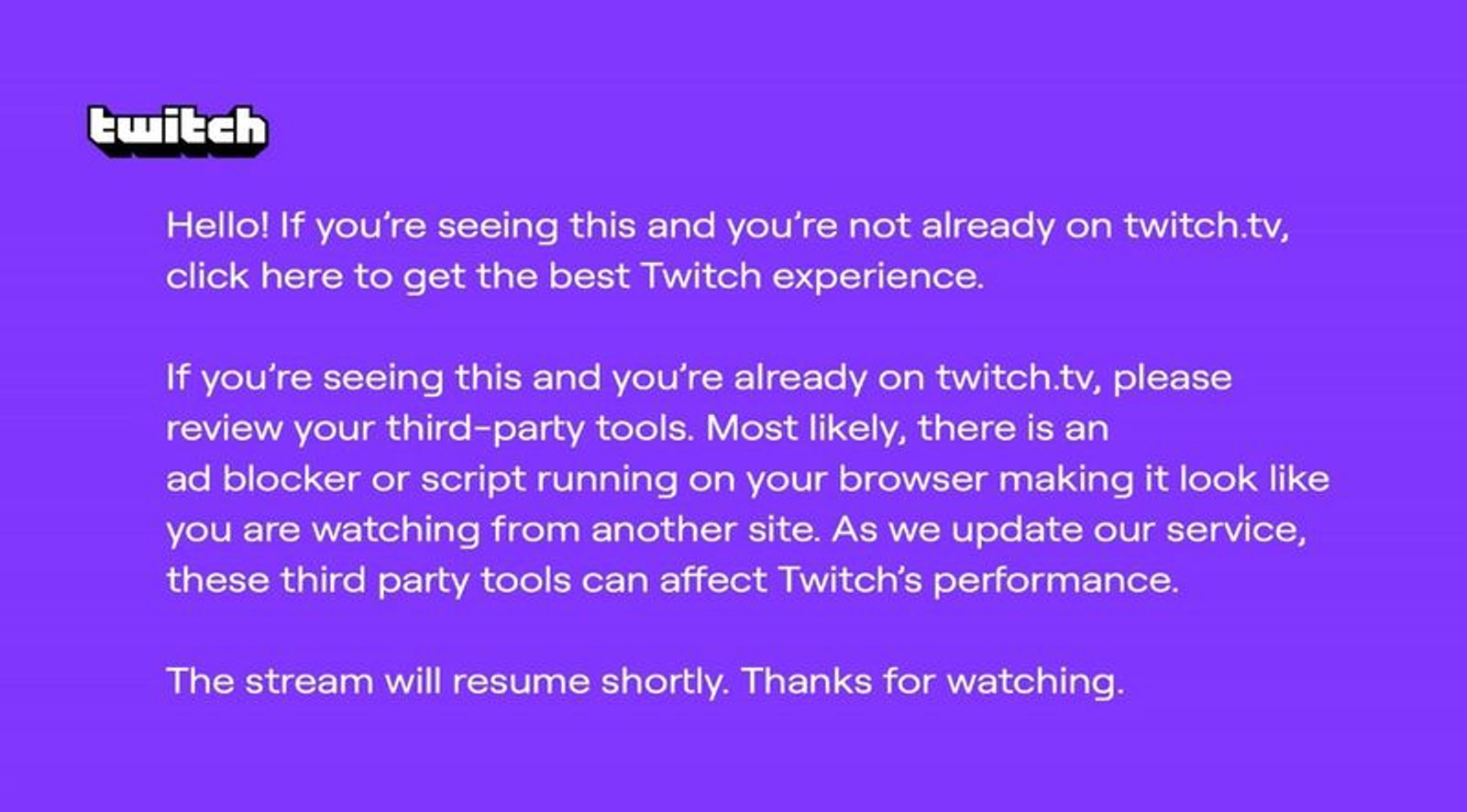 twitch-ecran-violet-purple-screen