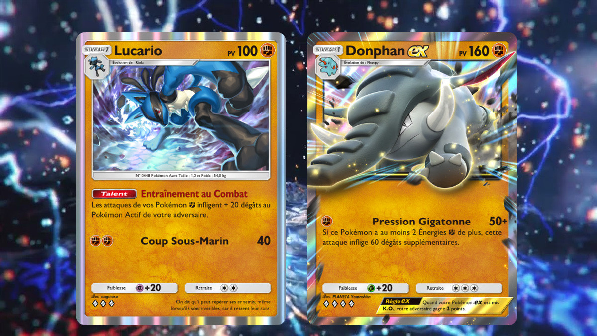 Quel deck jouer avec Donphan EX dans Pokémon JCC Pocket ?