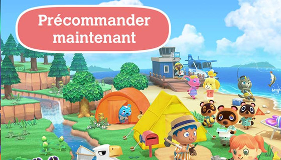 Précommandez Animal Crossing New Horizons dès aujourd'hui !