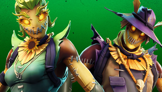 Des skins Halloween dans la boutique Fortnite