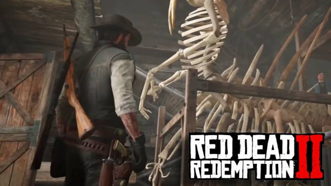Red Dead Redemption 2 : Os de dinosaures, trouver les emplacements