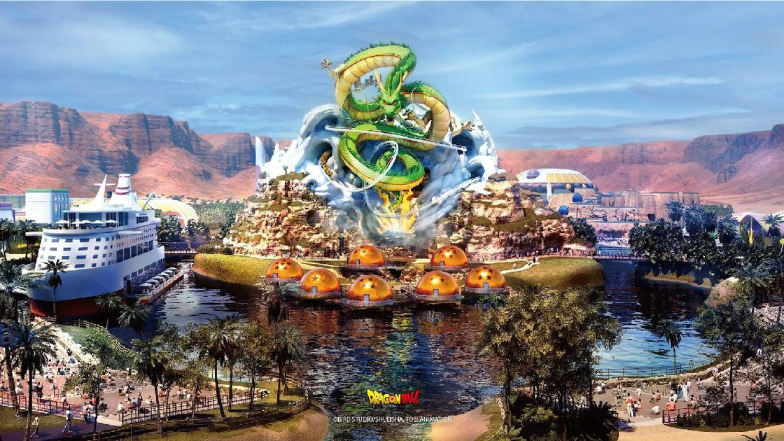 Dragon Ball : Un parc d'attraction géant sur le thème Dragon Ball en construction en Arabie Saoudite !
