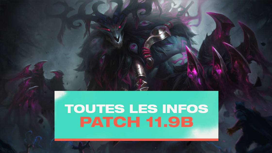 TFT Patch notes 11.9 B, les infos sur le hotfix