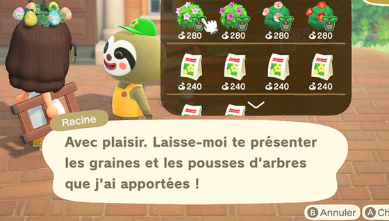 Tous les buissons et leurs saisons dans Animal Crossing ; New Horizons