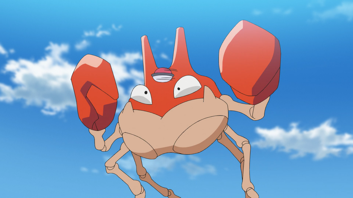 Krabby (shiny) dans les Heures de Pokémon Vedette de mars sur Pokémon GO
