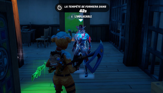 Où est le PNJ Implacable dans Fortnite ?