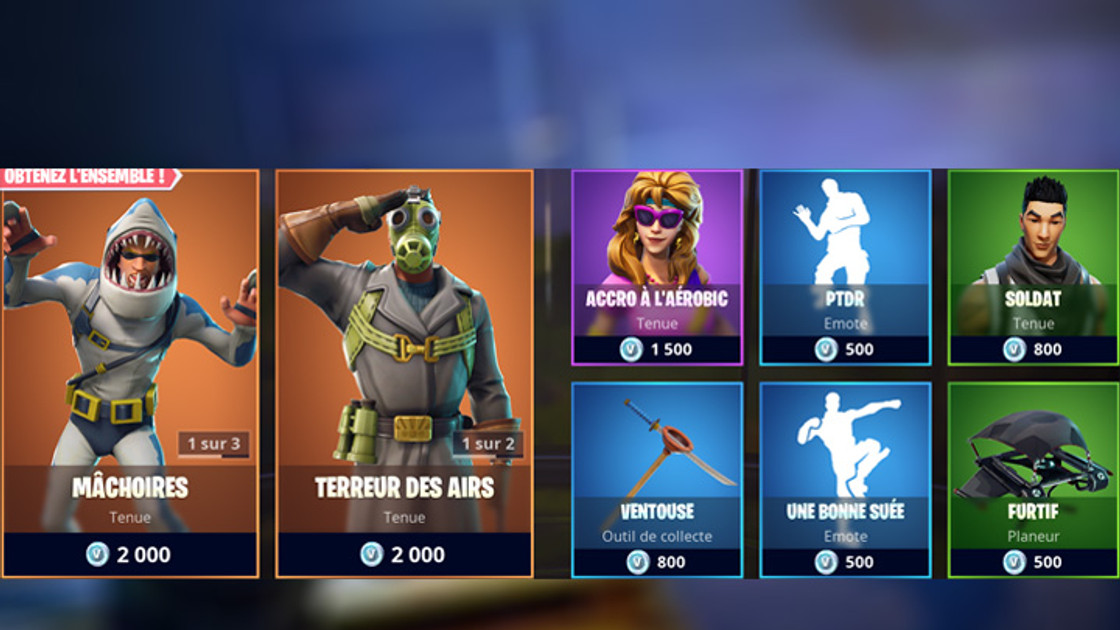 Boutique Fortnite 9 octobre