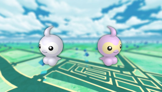 Morphéo (shiny) dans les Heures de Pokémon Vedette de janvier 2024 sur Pokémon GO