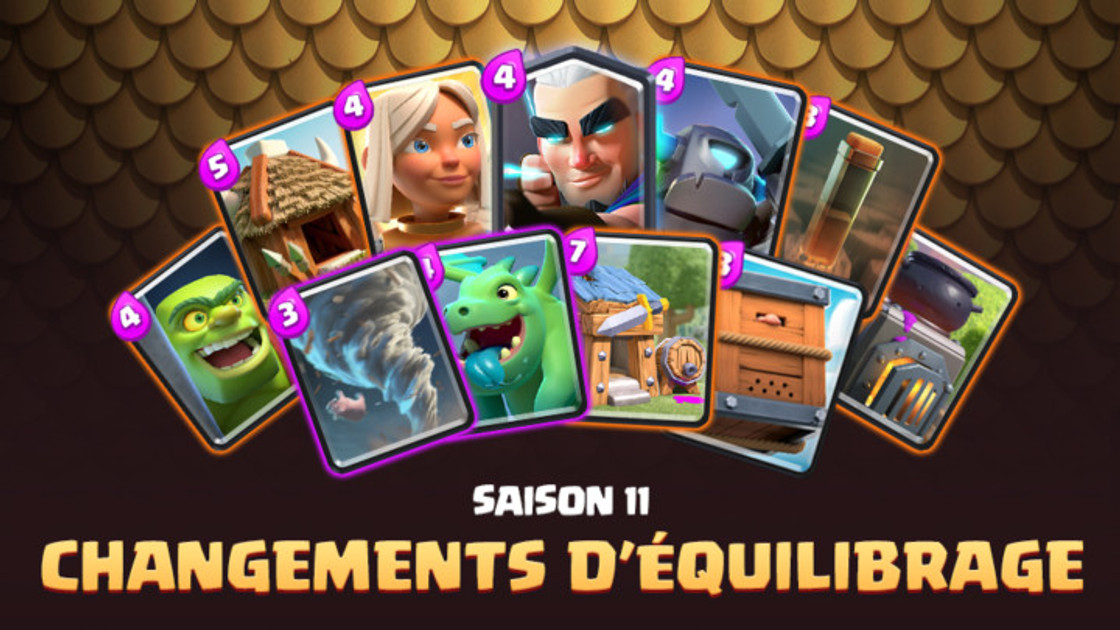 Clash Royale : Mise à jour de mai, 10 ans de Supercell, nouvelle saison 11, équilibrage des cartes