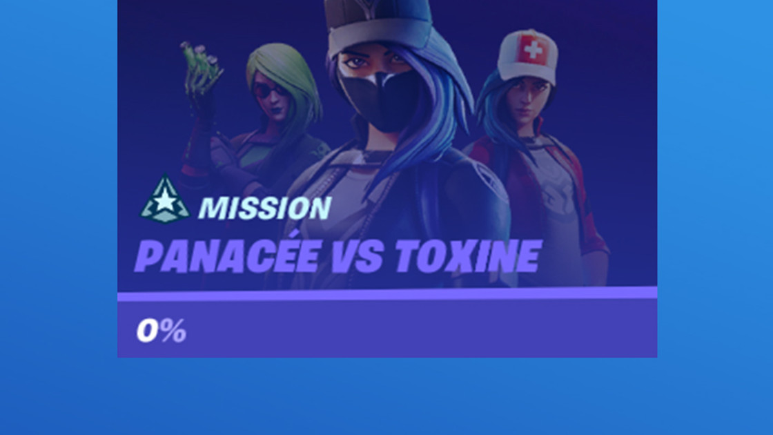 Fortnite : Défis Panacée vs Toxine, guides et astuces